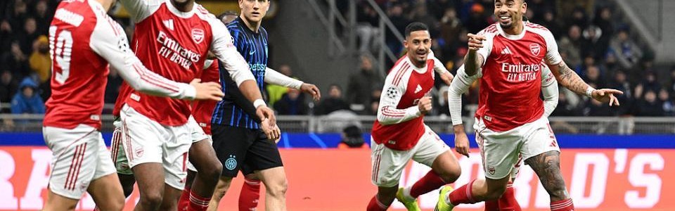 世界杯官网入口-欧冠综述：阿森纳3-1全胜领跑+送国米3连败 皇马6-1 曼城巴黎爆冷